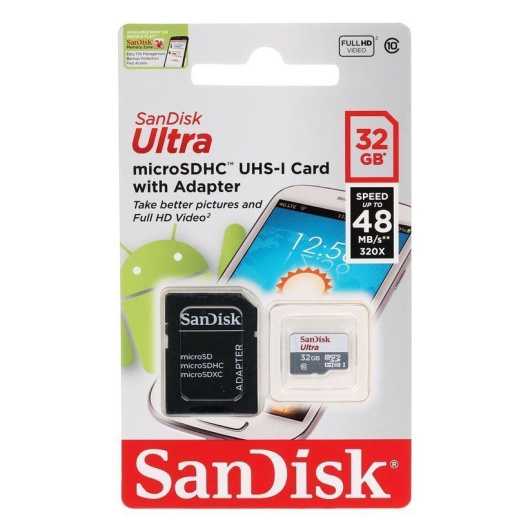 Карта памяти Micro SD 10 класс 32гб