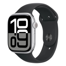 Apple Watch Series 10 Умные часы Apple Watch Series 10 42 мм Silver Aluminium Case with Sport Band Black S/M watch