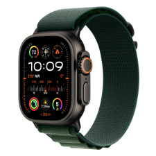 Apple Watch Ultra 2 (2024) Умные часы Apple Watch Ultra 2 2024 49mm Black Titanium Case with Dark Green Alpine Loop M watch