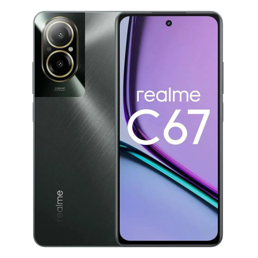 Realme C67 6/128Gb РСТ Черный