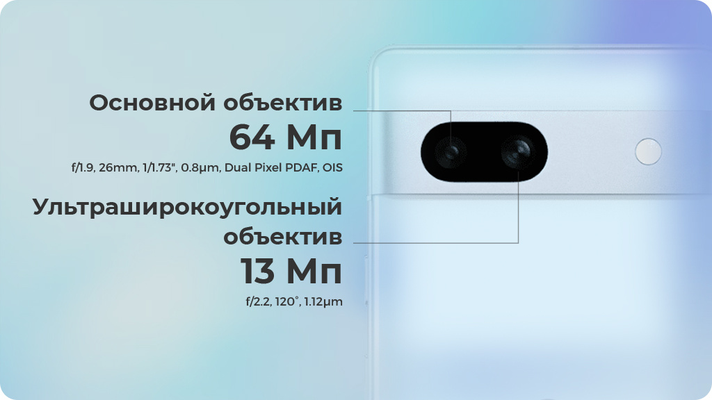 Google Pixel 7A 8/128Gb Серый (US)