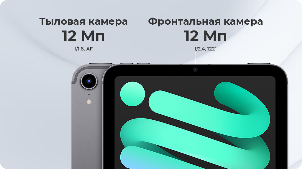 Apple iPad mini (2021) Wi-Fi + Cellular 64Gb Серый