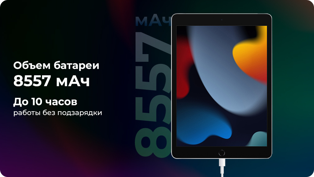 Apple iPad (2021) Wi-Fi + Cellular 256Gb Серый космос